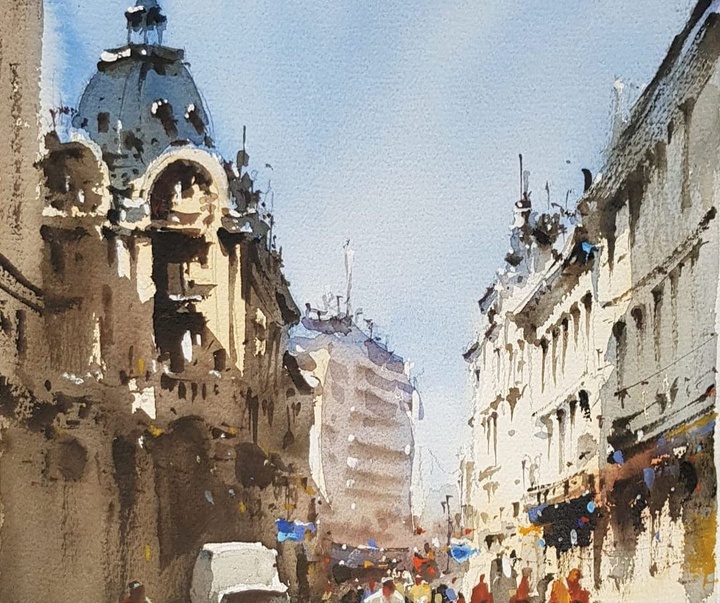 Gallery of Watercolor Painting "Corneliu Dragan"