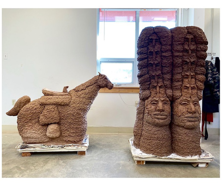 Gallery of Sculpture by Raven Halfmoon - USA