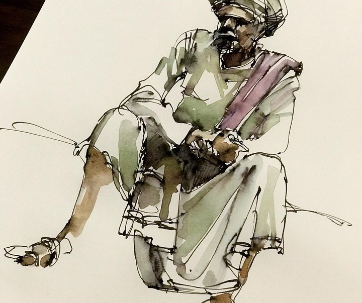 Gallery of Drawing by Prakash Thombre-India