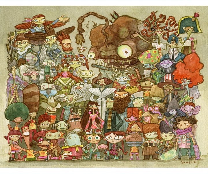 Gallery of Illustration by Scott Campbell - USA