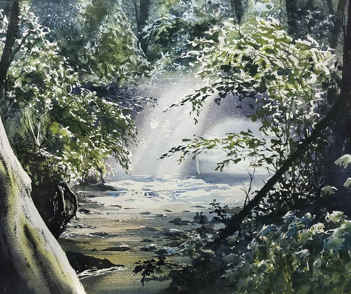 Gallery of Watercolor painting by Diego Eguinlian- Argentina