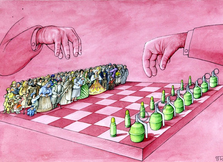 Gallery of Cartoon by Pyotr Kulinich - Russia