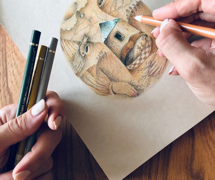 Gallery of illustration by Najmeh Rezaei -Iran
