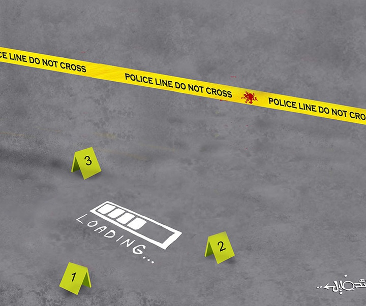 First Selection of the International Cartoon Contest “Terror Online”