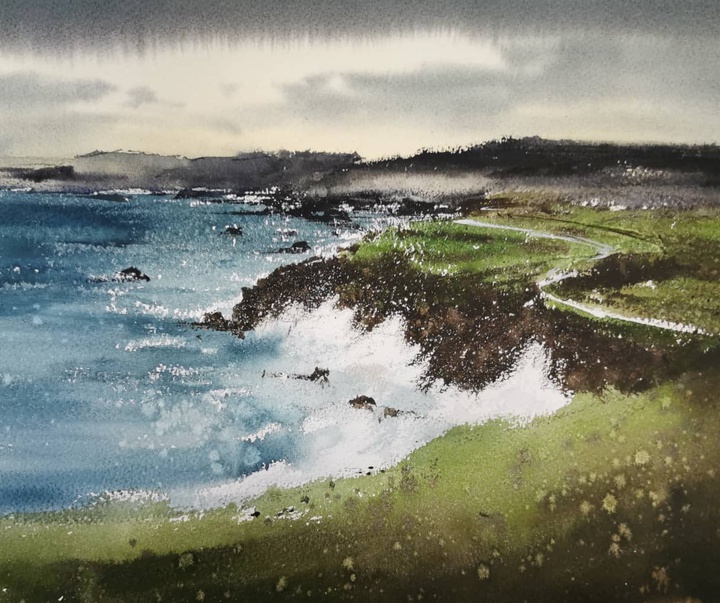 Gallery of Watercolor Painting by Pablo Garcia Avila-Spain