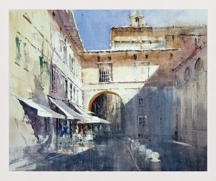 Gallery of Watercolor painting by Michał Jasiewicz-Poland