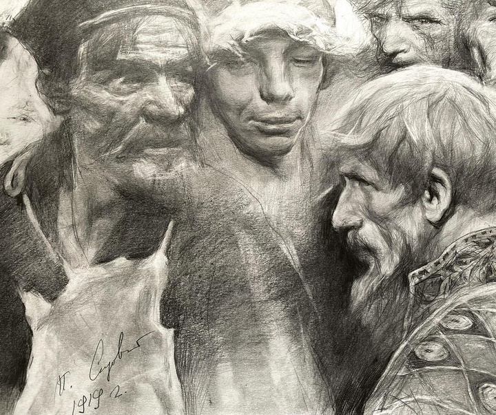 Gallery of Drawing by Petr Sadovsky-Russia