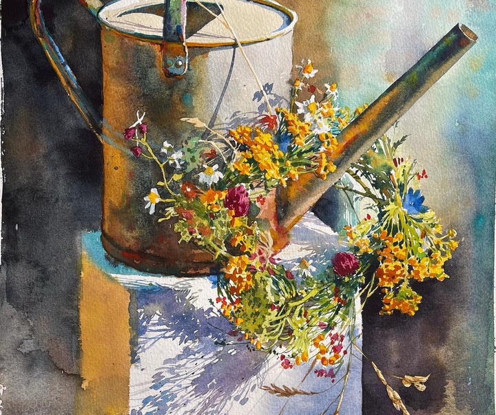Gallery of Watercolor Painting by Samira Yanushkova- Ukraine