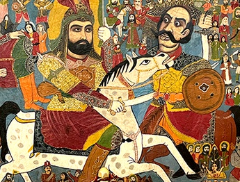 Gallery of Painting - Ghahveh Khaneh (Coffee House) Painting