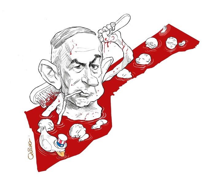 Gallery of Cartoon & Cricature - War & Peace