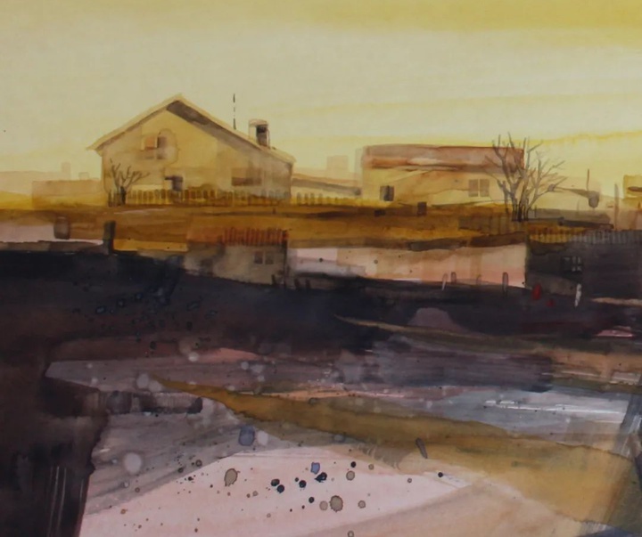 Gallery of Watercolor painting by Antonio Ortega Perez-Spain
