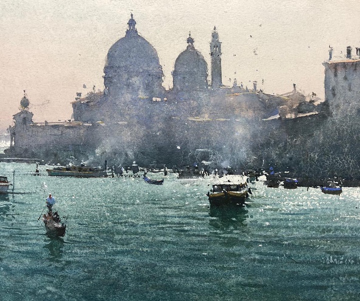 Gallery of Watercolor Painting by Joseph Zbukvic - Croatia