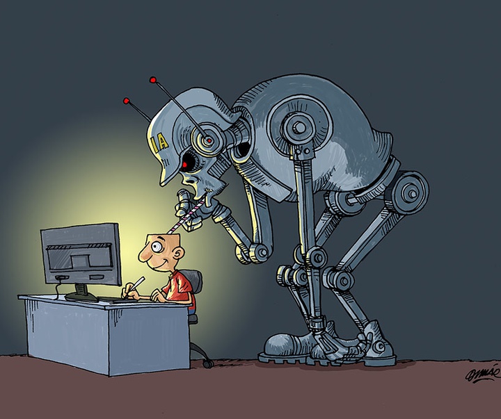 First Selection of the International Cartoon Contest “Terror Online”