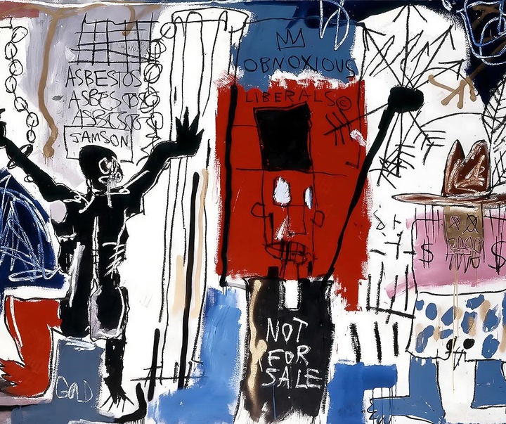 Gallery of Painting by Jean-Michel Basquiat - USA