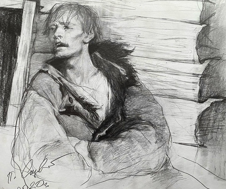 Gallery of Drawing by Petr Sadovsky-Russia