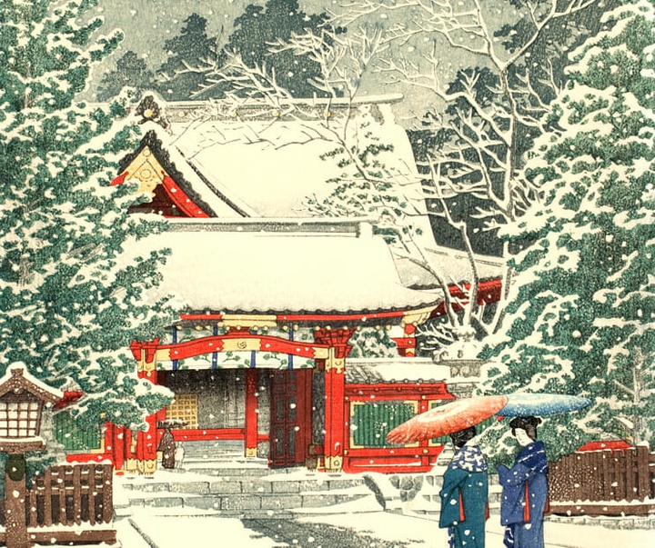 Gallery of Painting by Hasui Kawase - Japan