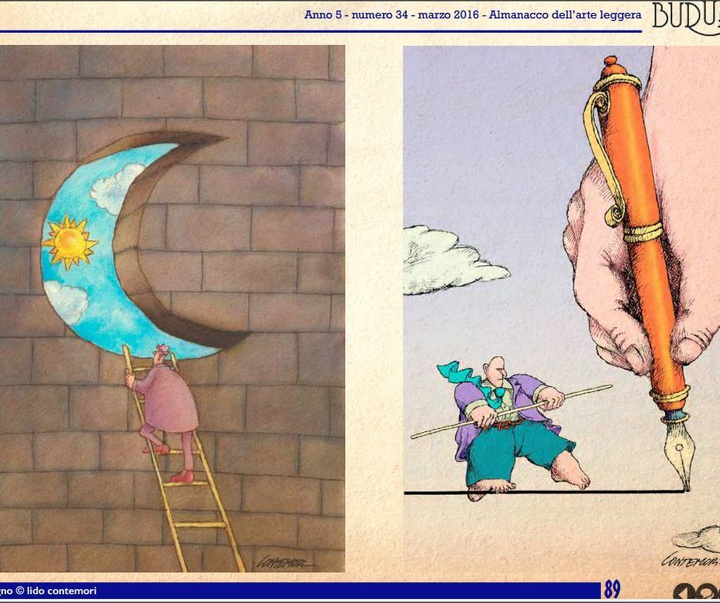 Gallery of Cartoons by Lido Contemori-Italy