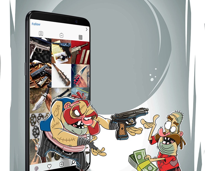 First Selection of the International Cartoon Contest “Terror Online”