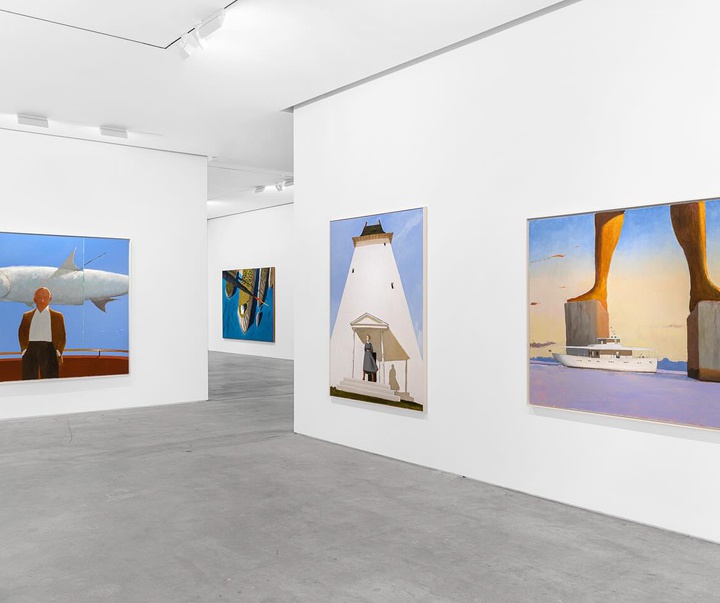 Gallery of Painting by Julio Larraz - USA