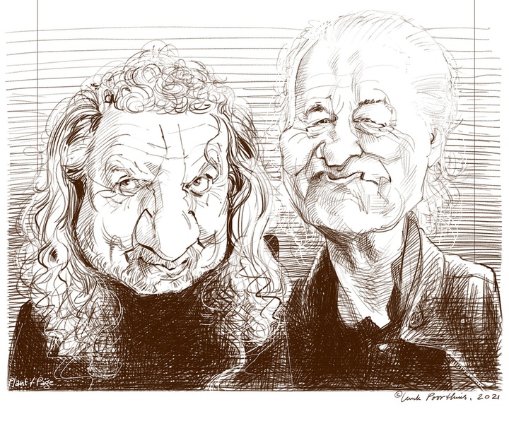 robert plant and jimmy page