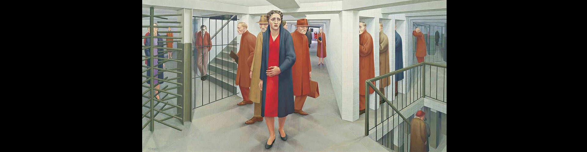 Gallery of painting by George Tooker-USA