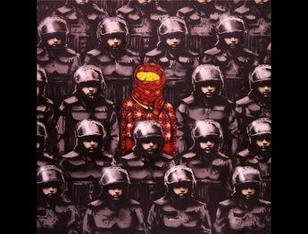 Gallery of Banksy Street artist-England