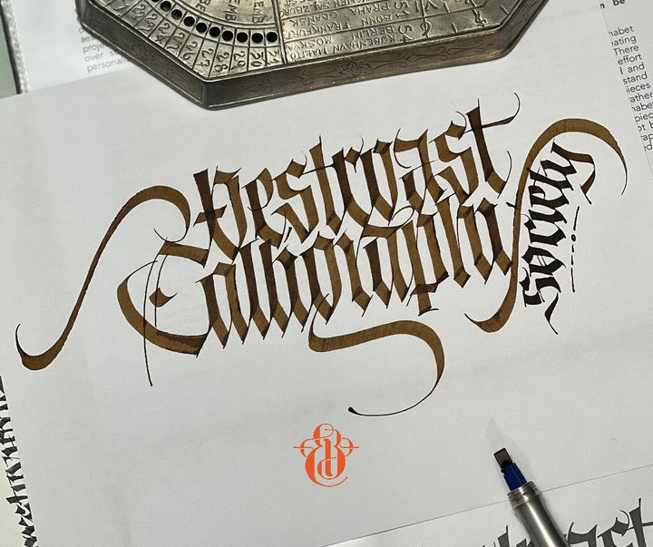 Gallery of Calligraphy by Emmanuel Buron - Canada