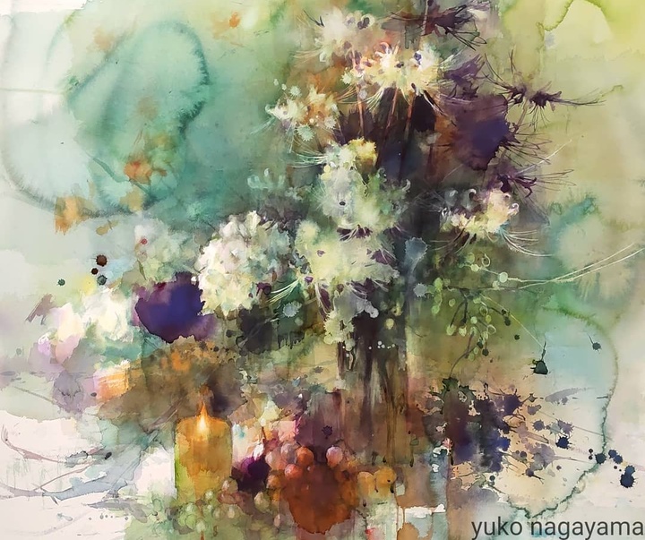 Gallery of Watercolor by Yuko Nagayama - Japan