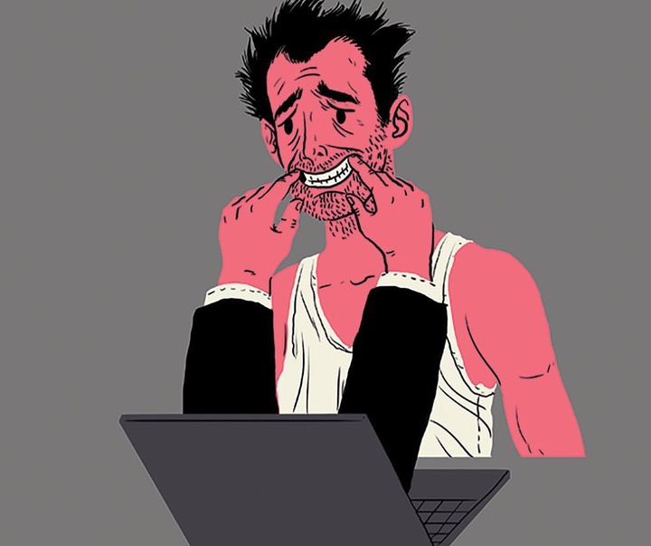 Gallery of Humor illustration by Paul Blow-UK