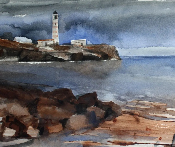 Gallery of Watercolor painting by Antonio Ortega Perez-Spain