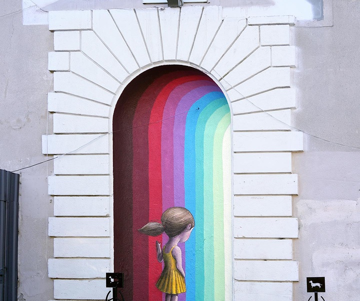 Gallery of street painting by Seth Globepainter - France