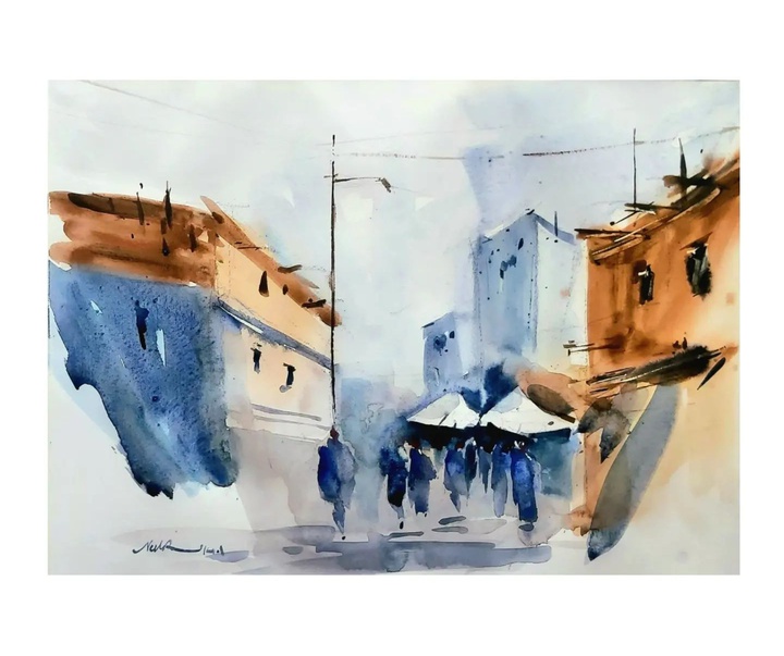 Gallery of Watercolor painting by Neda Ranjbar- Iran