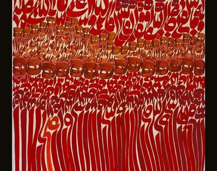 Charles Hossein Zenderoudi is one of the pioneering contemporary Iranian artists