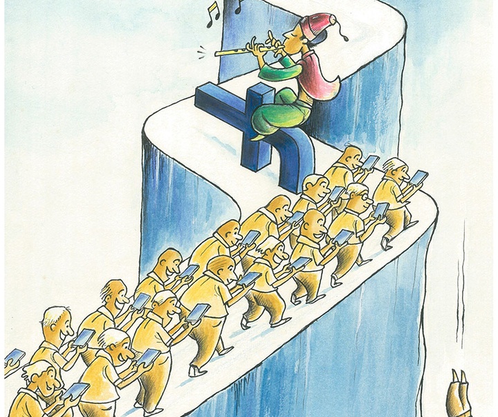 First Selection of the International Cartoon Contest “Terror Online”