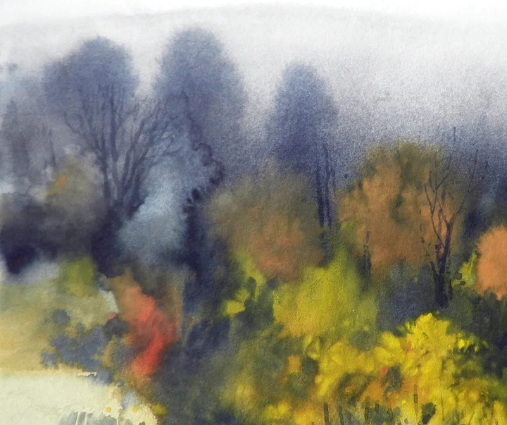 Gallery of Watercolor painting by Antonio Ortega Perez-Spain
