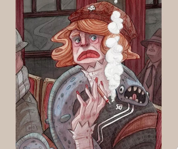 Gallery of Illustration by Rahele HasanZade-Iran