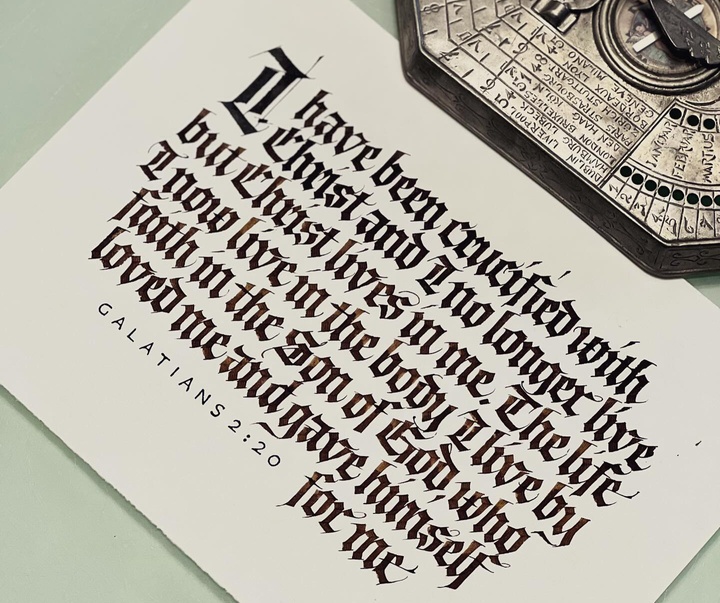 Gallery of Calligraphy by Emmanuel Buron - Canada