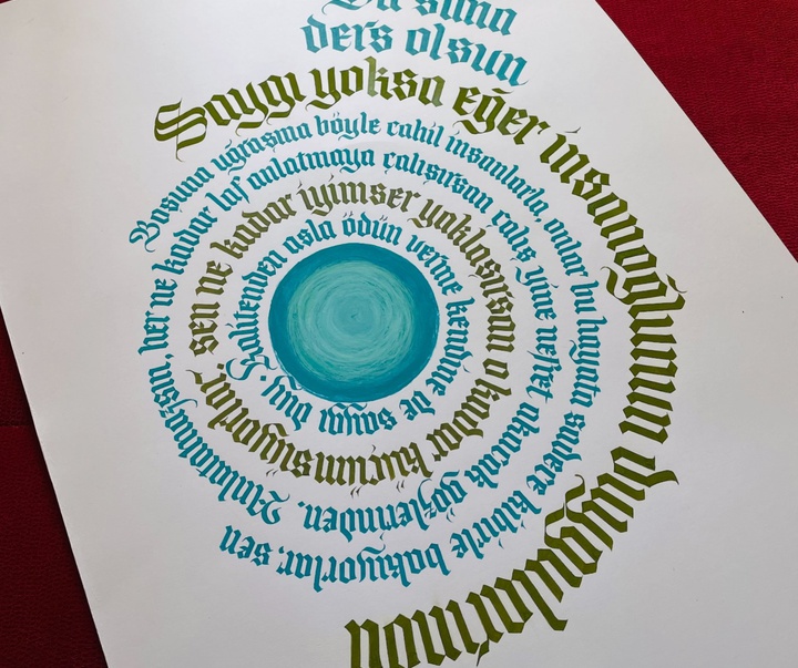 Gallery of Calligraphy by Hasan Hüseyin UYAN - Türkiye