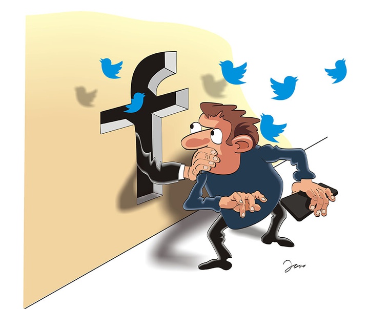 First Selection of the International Cartoon Contest “Terror Online”