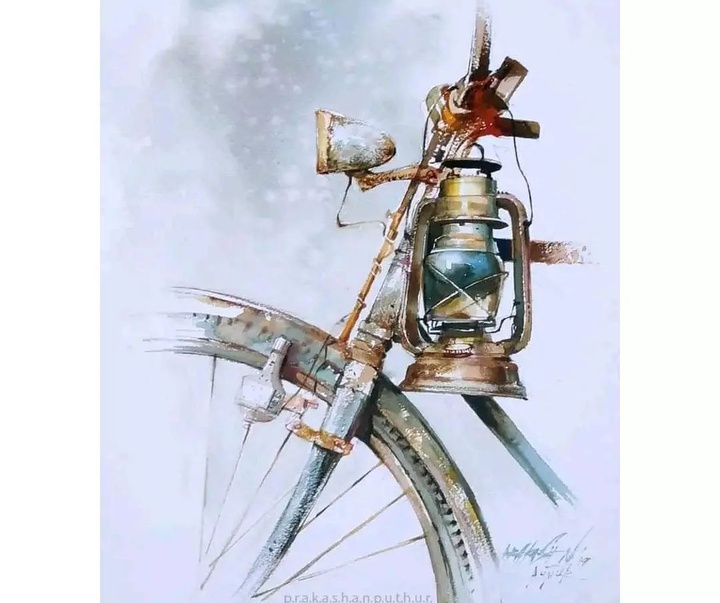 Gallery of Watercolor painting by Prakashan Puthur-India