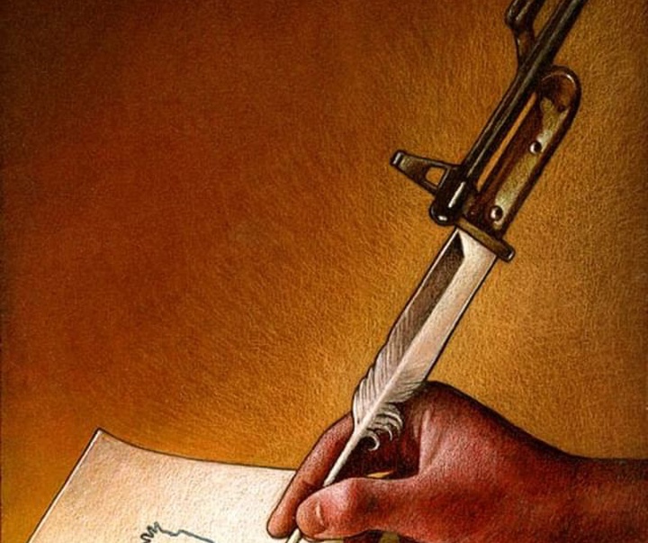 Gallery of Cartoon about War by Pawel Kuczynski-Poland