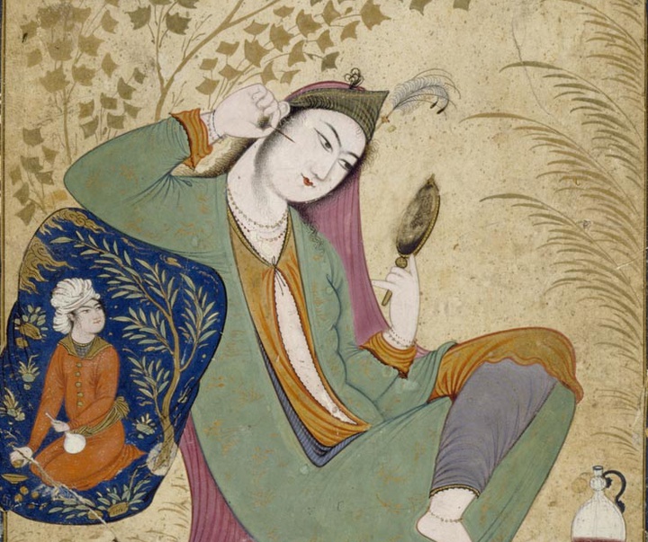 A gallery of the best paintings by Reza Abbasi - Iran