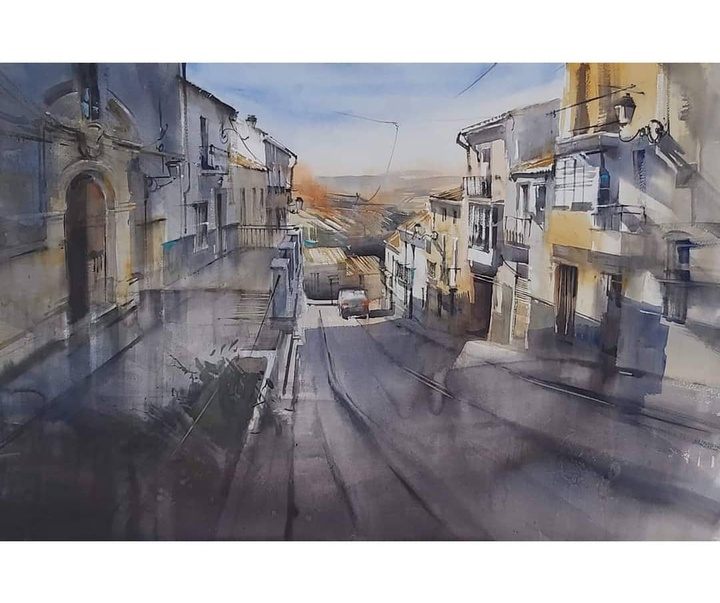 Gallery of Watercolor by Adrian Marmolejo Clarhed-Spain