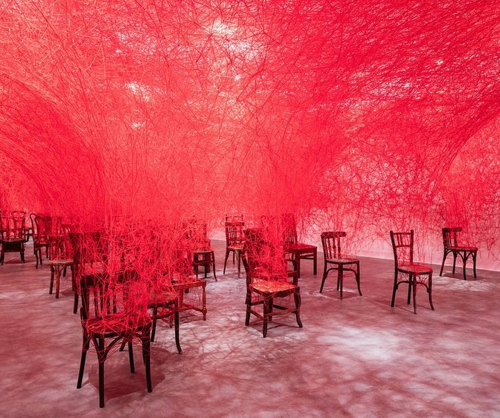 Gallery of Modern Art by Chiharu Shiota - Japan