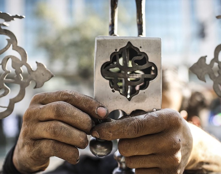 Gallery of Modern Art -  Alam Making (Symbolic art of Ashura) - Ashura Art