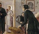 the unexpected return of a man by Repin