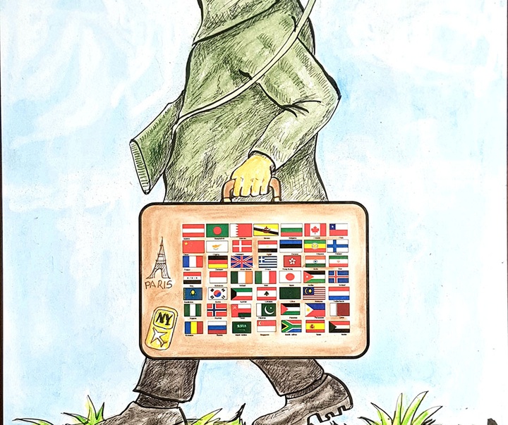 First Selection of the International Cartoon Contest “Terror Online”