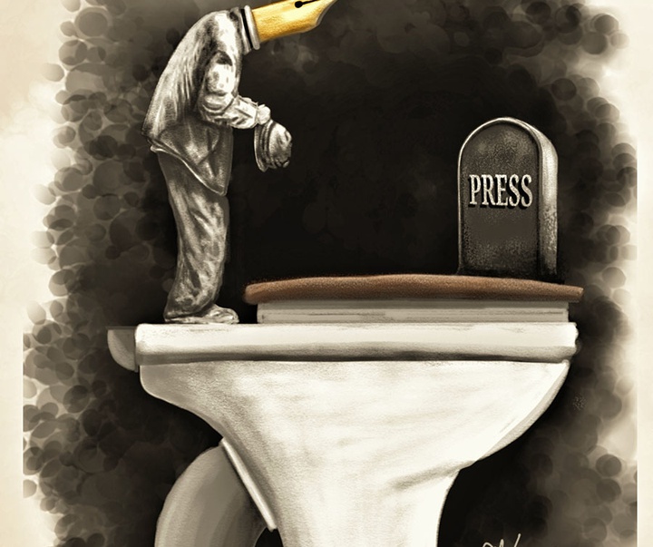 First Selection of the International Cartoon Contest “Terror Online”