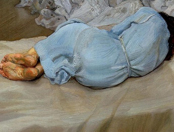 Annabelle's Sleeping by Lucien Freud