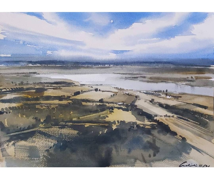 Gallery of Watercolor by Adrian Marmolejo Clarhed-Spain